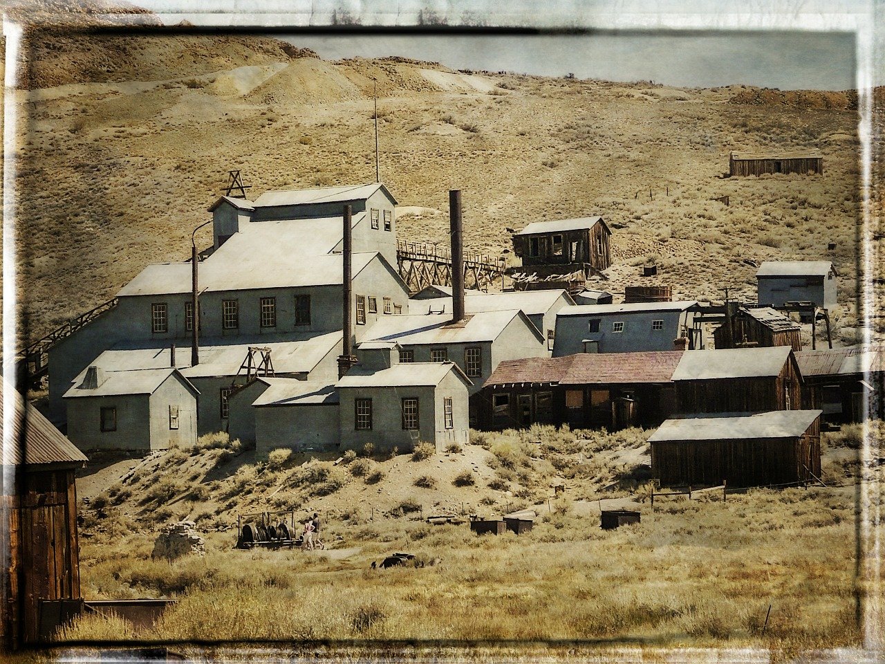 Bodie gold mine, California